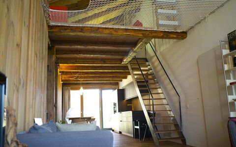 Appartements - N°5 et N°5B: Bois, Sol, Sol, Design Intérieur, Meubles, Plafond, Parquet, Escaliers, Dur, Tache De Bois