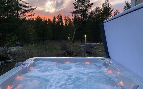 Villa Adalmina: L'Hiver, Gelé, Jacuzzi, Baignoire, Neige