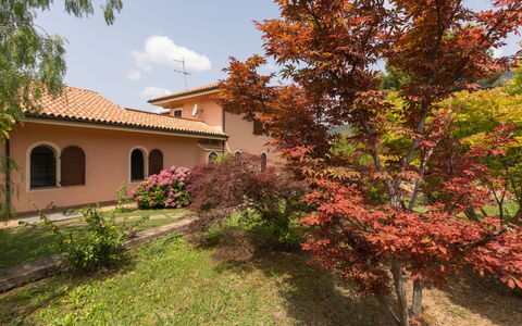 Villa Trabbia: Ciel, Nuage, Aliments, Plante, Vaisselle, Table, Fenêtre, Montagne, Fruit, Bois