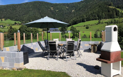 Gnesau 1: Ciel, Propriété, Montagne, Plante, La Nature, Bâtiment, Arbre, Ombre, Botanique, Mobilier De Jardin