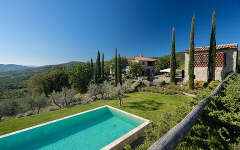 Villa Dorothea: L'Eau, Ciel, Plante, Propriété, Bleu Azur, Lot Terre, Herbe, Bâtiment, Piscine, Zone Résidentielle