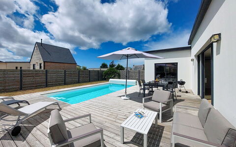 Les Lagons du Lividic: Domicile, Toit, Piscine, Composite, Biens, Recours, Eco Hôtel, Patio, Ombre, Villa