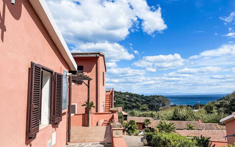 Capoliveri 280: Zone Résidentielle, Mer, Côte, Océan, Balcon, Eco Hôtel, Villa