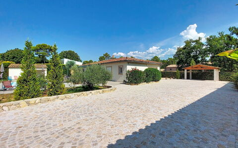 Villa D'Allongue: Dalle, Allée, Pavé, Ombre, Béton, Jardin, Aménagement Paysager, Tuile, Conception, Passerelle