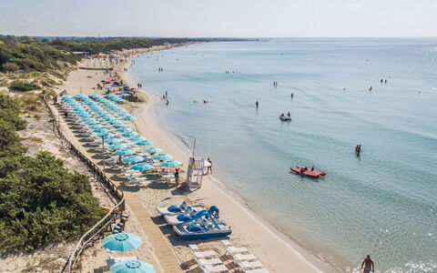 Porto Cesareo 604: L'Eau, Ciel, Bleu Azur, Plage, Cotiers Et Relief Océaniques, Loisir, Amusement, Paysage