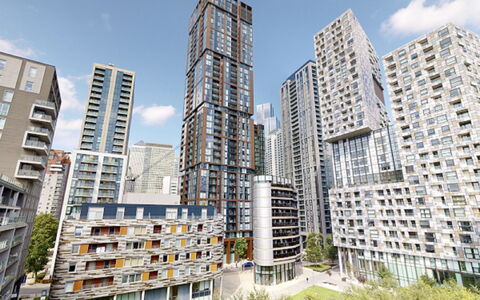 Indescon Studio: Ciel, Skyscraper, Bâtiment, Nuage, Jour, La Tour, Plante, Bloc Tour, Design Urbain, Fenêtre