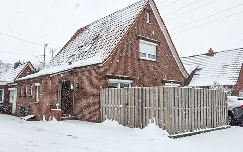 Norddeich 183: Neige, L'Hiver, Bâtiment, Maison, Toit, Zone Résidentielle, Domicile, Quartier, Chalet, Gelé