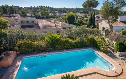 Harmony: L'Eau, Plante, Propriété, Bâtiment, Ciel, Piscine, Bleu Azur, Vert, La Nature, Arbre