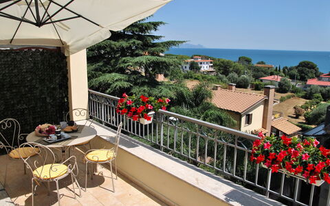 La Terrazza di Dinky: Plante, Bâtiment, Fleur, Ciel, Propriété, Pot De Fleur, Table, Parapluie, Arbre, Mobilier De Jardin
