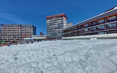 Les Menuires 410: Bâtiment, L'Hiver, Neige, Appartement, Gelé, Condominium