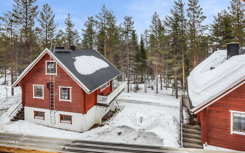 Alppikylä 4A: Bois, Siding, Chalet, Maison, Domicile, Planche, Batiments Jardin, Cabane En Rondins, Dur, Porche