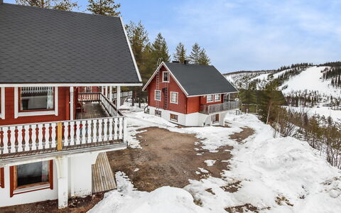 Alppikylä 4A: Bois, Siding, Chalet, Maison, Domicile, Planche, Batiments Jardin, Cabane En Rondins, Dur, Porche