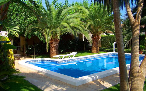 Villa Mar: L'Eau, Plante, Propriété, Piscine, Bâtiment, Arbre, Botanique, Bleu Azur, Vert, Ombre