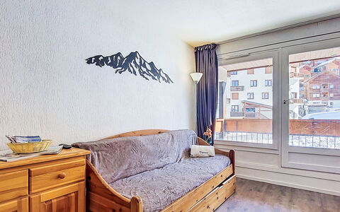 Val Thorens 200: Appartement, Neige, L'Hiver, Gelé, Balcon, Glacial Relief, Alpes