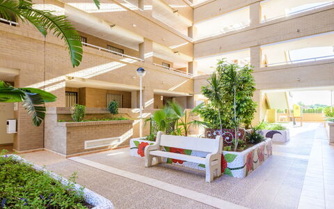 Jardines del Mar Ii - Marina D'Or: Plante, Propriété, Design Intérieur, Design Urbain, Mobilier De Jardin, Immobilier, Bâtiment, Plante D'Appartement, Façade, Banc