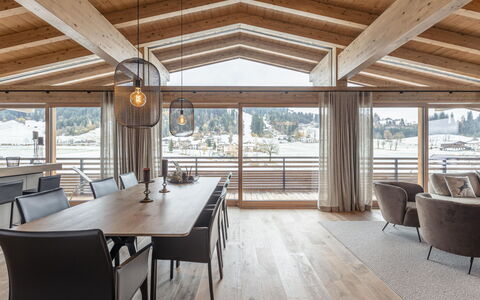 Logement:&nbsp;Penthouse mit 3 Schlafzimmern & Kamin 400.5