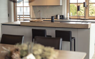 Logement:&nbsp;Penthouse mit 3 Schlafzimmern & Kamin 400.5