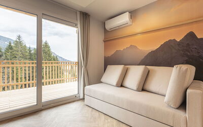 Logement:&nbsp;Premium Baumhaus mit 1 Schlafzimmer 100.6