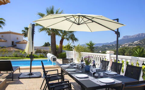Septimo Cielo: Plante, L'Eau, Propriété, Meubles, Bâtiment, Table, Fenêtre, Bleu Azur, Chaise, Design Intérieur