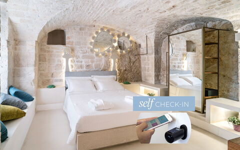Logement:&nbsp;Room Romantic Grotta Dei Millenari 6