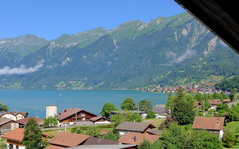 Brienz Sunset: L'Eau, Ciel, Ressources En Eau, Jour, Montagne, Bleu Azur, Montagnes, Bâtiment, Végétation, Lac