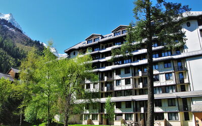 Chamonix 600: Ciel, Plante, Bâtiment, Propriété, Vert, Arbre, Bloc Tour, Design Urbain, Architecture, Herbe