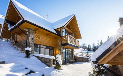Zakopane 460: Bâtiment, Ciel, Neige, Propriété, Fenêtre, Plante, Maison, Arbre, Pente, Bois
