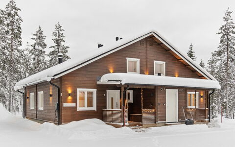 Villa Galdu a: Neige, Bois, L'Hiver, Domicile, Maison, Chalet, Gelé, Toit, Siding, Pente