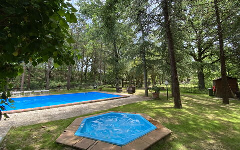 Villa Pania: Plante, Propriété, Arbre, Botanique, Ombre, Paysage Naturel, Végétation, Herbe, Rectangle, Loisir
