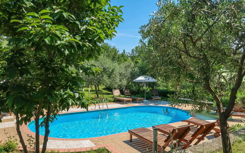 Labin 389: L'Eau, Plante, Propriété, Meubles, Piscine, Ciel, Chaise, Mobilier De Jardin, Ombre, Arbre