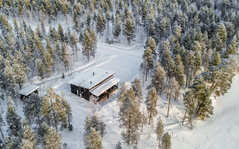 Villa Korpi: Chalet, Maison, Domicile, Batiments Jardin, Siding, Cabane En Rondins, Ferme, Biens, Cabanon, Cour