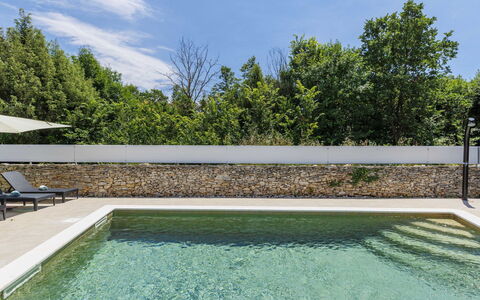 Marija: Piscine, Composite, Jardin, Ombre, Aménagement Paysager, Caractéristique De L'Eau, Conception, Arrière-Cour, Daylighting, Recours