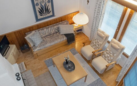 Siulapalkinen a 4: Meubles, Design Intérieur, Sol, Sol, Bois, Canapé, Appartement, Pièce, Salon, Éclairage