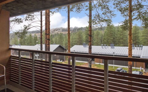 Vuokatti Panorama: Bois, Siding, Toit, Chalet, Maison, Domicile, Porte, Porche, Batiments Jardin, Ferme