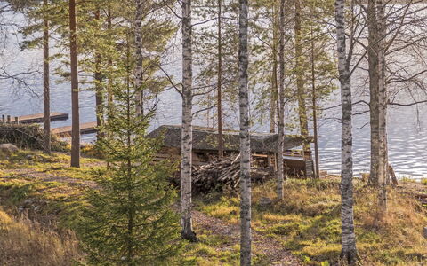 Leinola: Bois, Chalet, Domicile, Cabane En Rondins, Lumber, Siding, Dur, Matériau Naturel, Batiments Jardin, Cabane