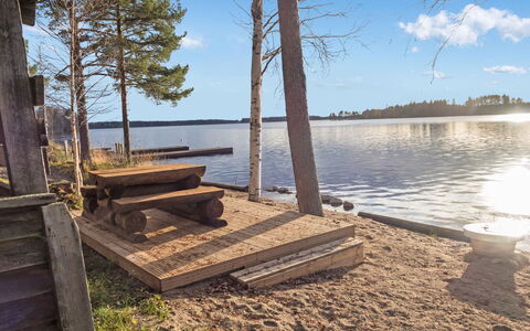 Leinola: Bois, Chalet, Domicile, Cabane En Rondins, Lumber, Siding, Dur, Matériau Naturel, Batiments Jardin, Cabane