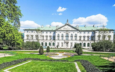 Kasprzaka Warszawa: Palais, Biens, Jardin, Demeure Seigneuriale, Architecture Classique, Résidence Officielle, Manoir, Pelouse, Parc