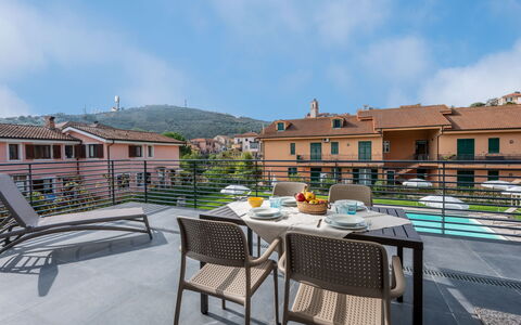 Imperia 388: Ciel, Table, Nuage, Meubles, Bâtiment, Propriété, Fenêtre, Chaise, Mobilier De Jardin, Tableau De Plein Air
