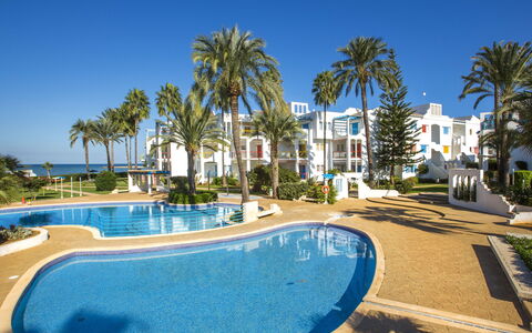 Dénia 664: Bleu, Tropiques, Vacances, Recours, Hôtel, Caraïbes, Plage