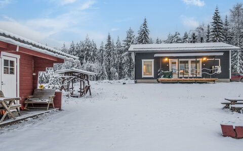 Kivilahti Vuokatti: Bois, Chalet, Domicile, Cabane En Rondins, Lumber, Siding, Dur, Matériau Naturel, Batiments Jardin, Cabane