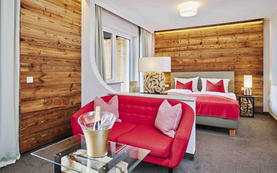 Logement:&nbsp;Juniorsuite Bis zu 4 P &Wellnessbereich 900.2