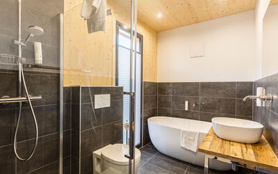 Logement:&nbsp;Penthouse # 1B mit Sauna&Außenbadewanne 180.1