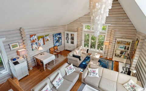Heli - 200M from the Sea: Design Intérieur, Bois, Meubles, Domicile, Plafond, Maison, Salon, Chalet, Pièce, Canapé