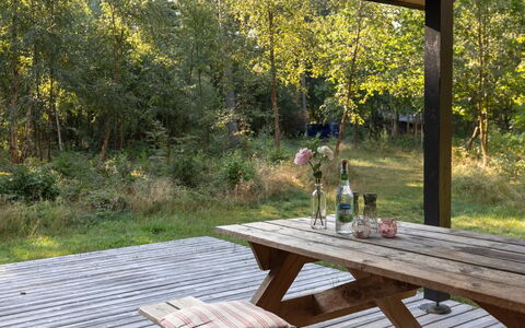 Chenoa - 200M from the Sea: Bois, Maison, Chalet, Domicile, Toit, Zone Rurale, Siding, Cabane En Rondins, Batiments Jardin, Dur