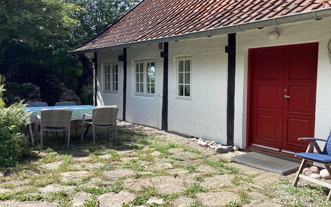 Asgot - 15M from the Sea: Bleu, Chalet, Maison, Domicile, Ferme, Biens, Siding