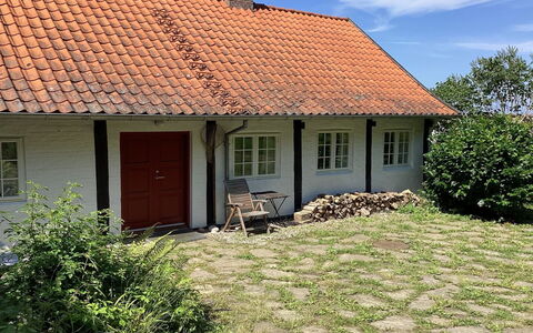 Asgot - 15M from the Sea: Bleu, Chalet, Maison, Domicile, Ferme, Biens, Siding