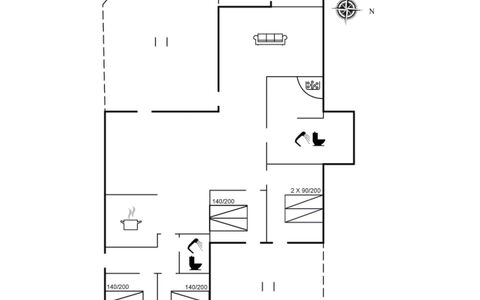 Broder - 150M from the Sea: Chalet, Jardin, Siding, Batiments Jardin, Ombre, Cour, Arrière-Cour, Pelouse, Ferme, Aménagement Paysager