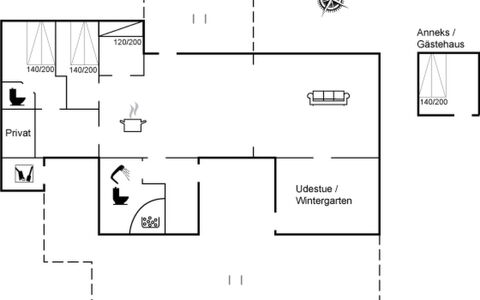 Antonella - 850M from the Sea: Blanc, Conception