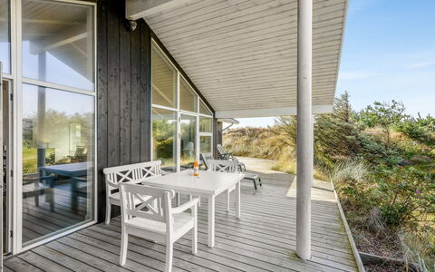 Elna - 400M from the Sea: Bois, Porche, Planche, Chalet, Dur, Plafond, Parquet, Plate-Forme, Siding, Matériau Naturel