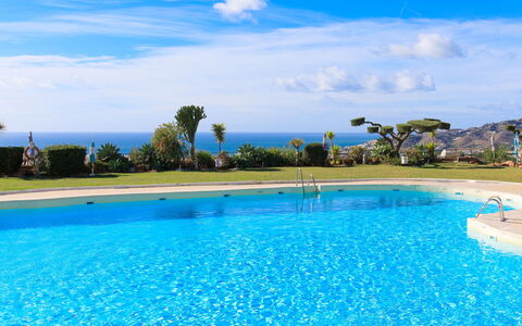 Casita Feliz: Bleu, L'Eau, Piscine, Mer, Loisir, Océan, Recours, Tropiques, Côte, Aménagement Paysager